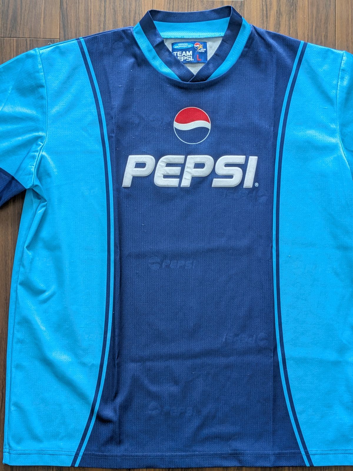 2002年 PEPSI チームペプシ サッカー ユニフォーム L ベッカム - メルカリ