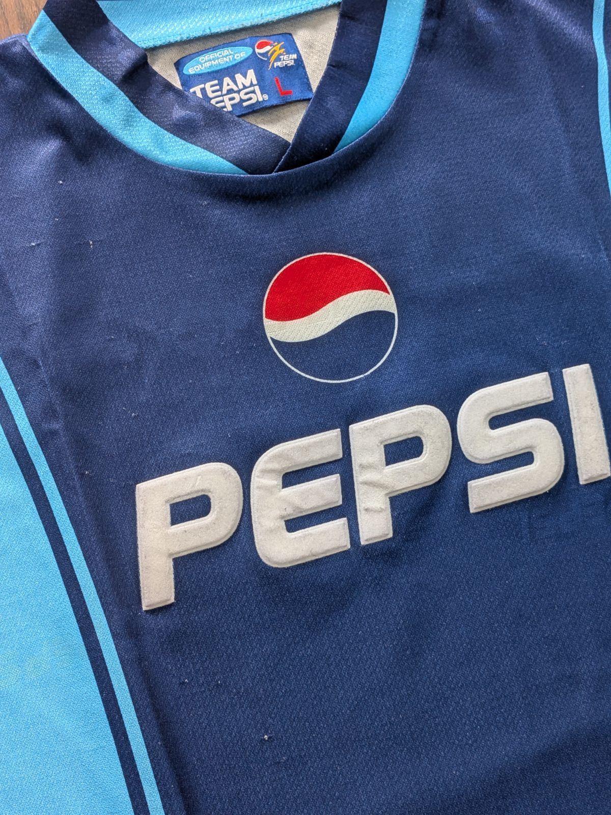 2002年 PEPSI チームペプシ サッカー ユニフォーム L ベッカム - メルカリ
