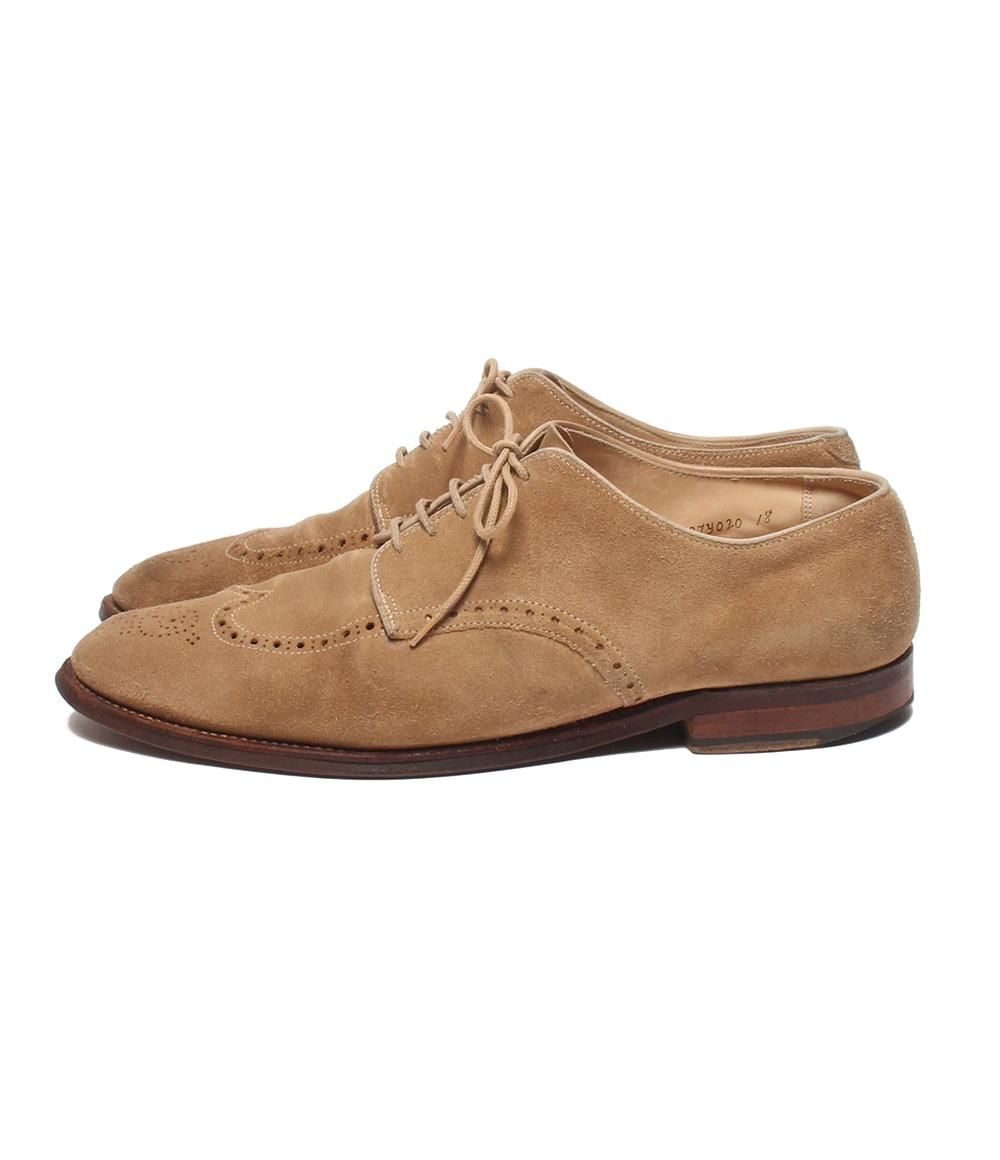 オールデン ウィングチップシューズ スエード 34923F メンズ SIZE 11
