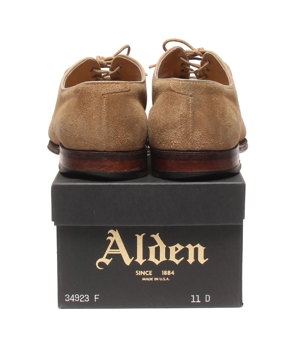 オールデン ウィングチップシューズ スエード 34923F メンズ SIZE 11