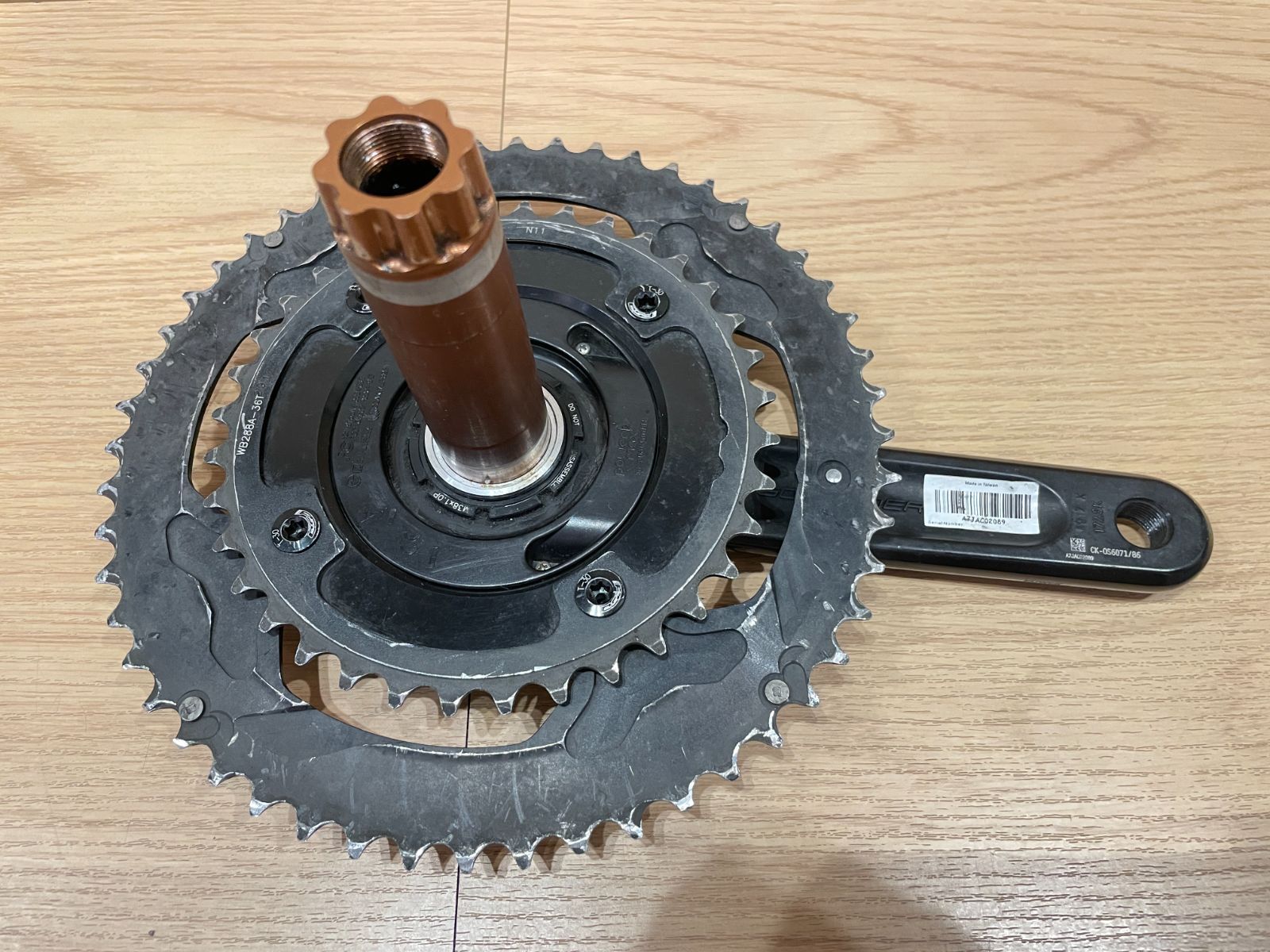 □USED□FSA エフエスエー FSA Powerbox クランク 11s パワーメーター