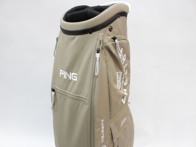  ピン PING CB-U2503 アリゾナ カジュアル キャディバッグ ベージュ 2026年モデル 8539 スパイクレス ゴルフバッグ キャディバッグ ゴルフ