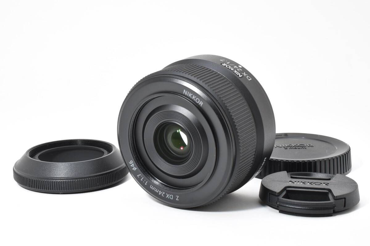 ☆美品☆ ニコン NIKON NIKKOR Z DX 24MM F/1.7 ブラック 単焦点レンズ 