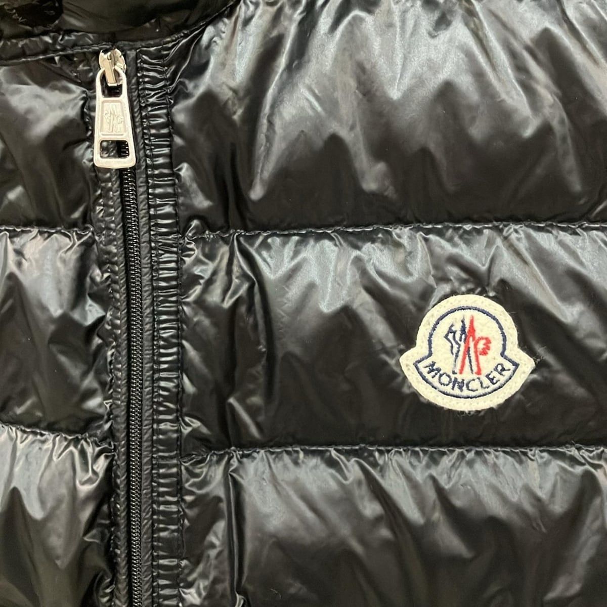 MONCLER(モンクレール) ダウンベスト サイズ0 XS メンズ美品 GUI(ギー