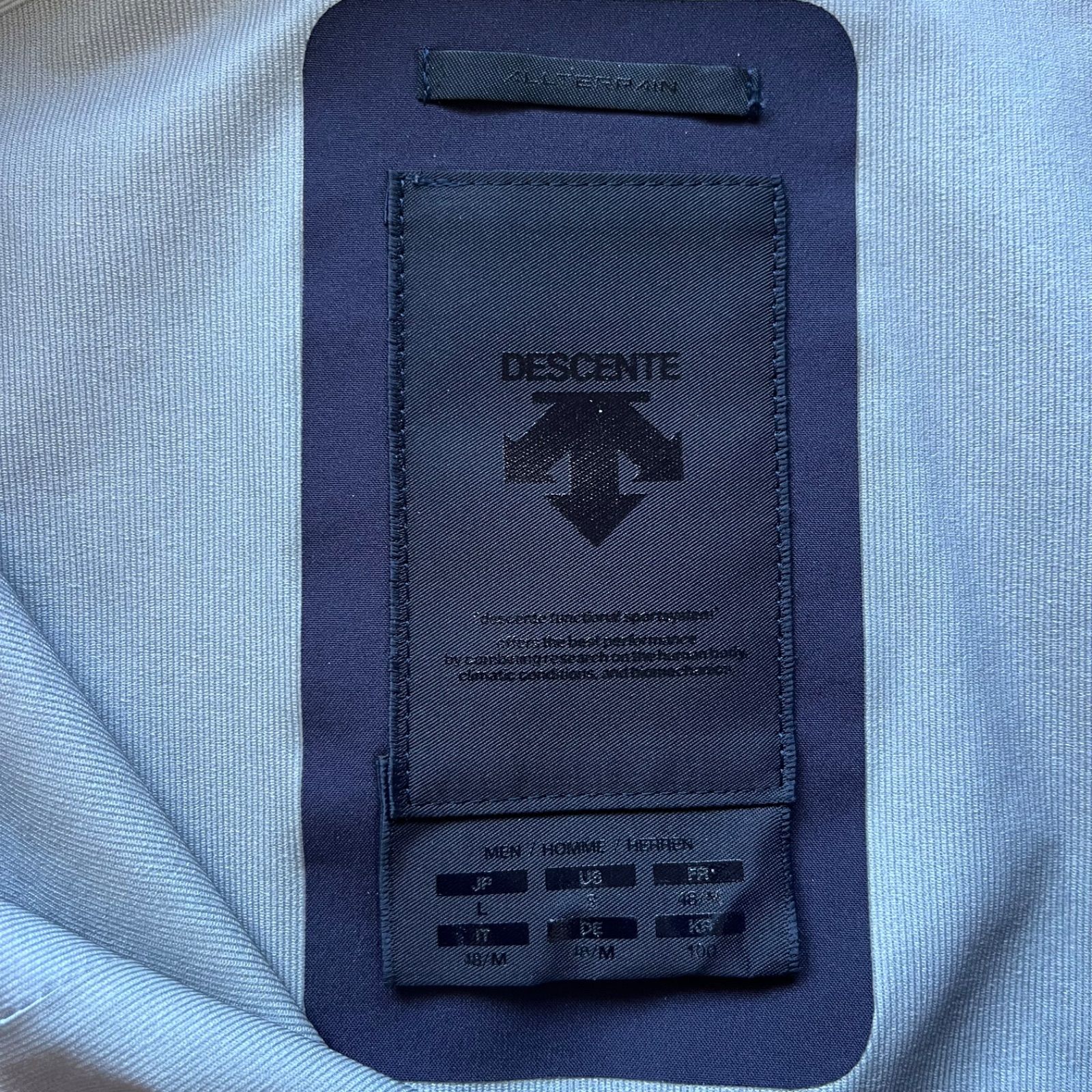 デサント オルテライン DESCENTE ALLTERRAIN パラヘムボアシェル