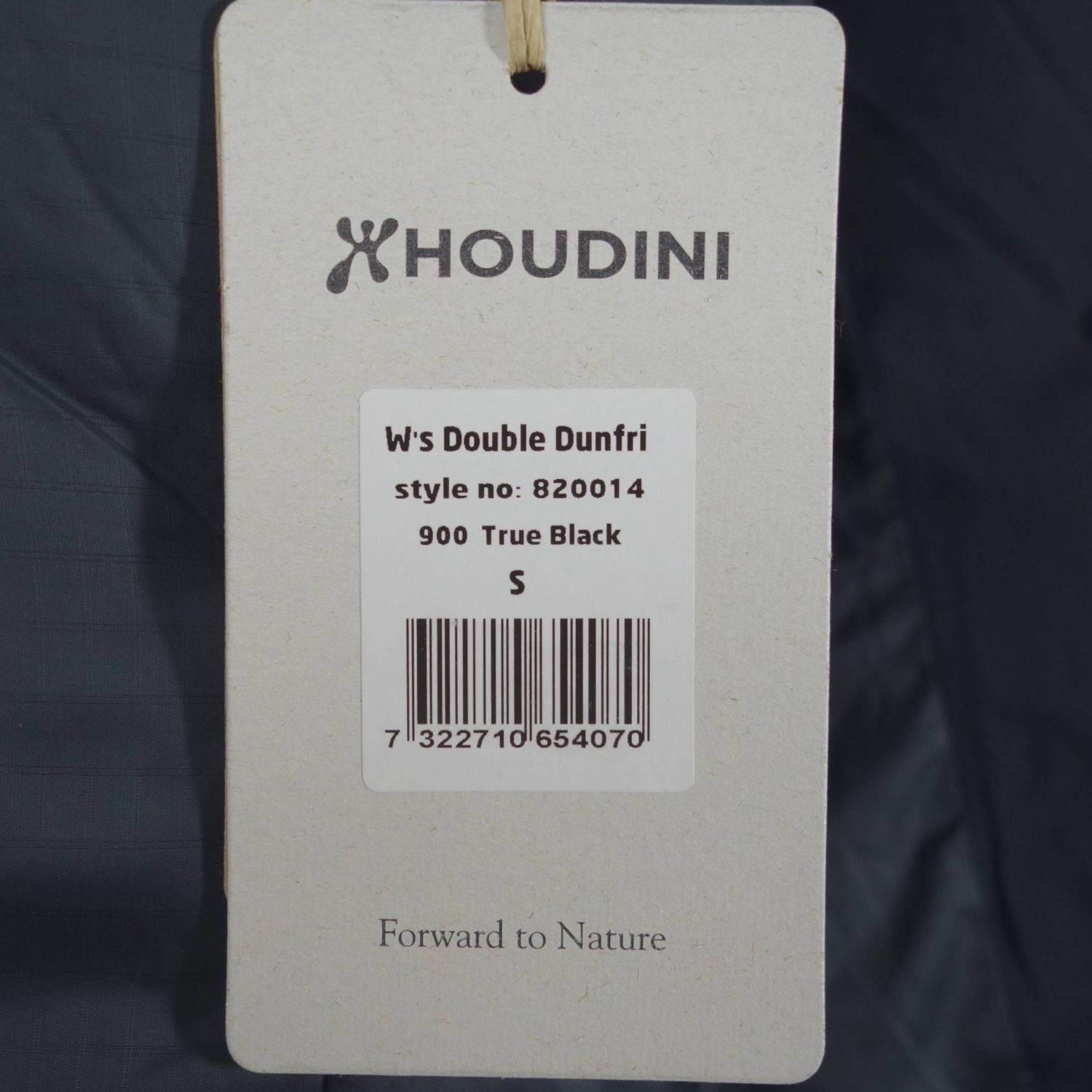 未使用 フーディニ HOUDINI Ws Double Dunfri True Black ウィメンズ S