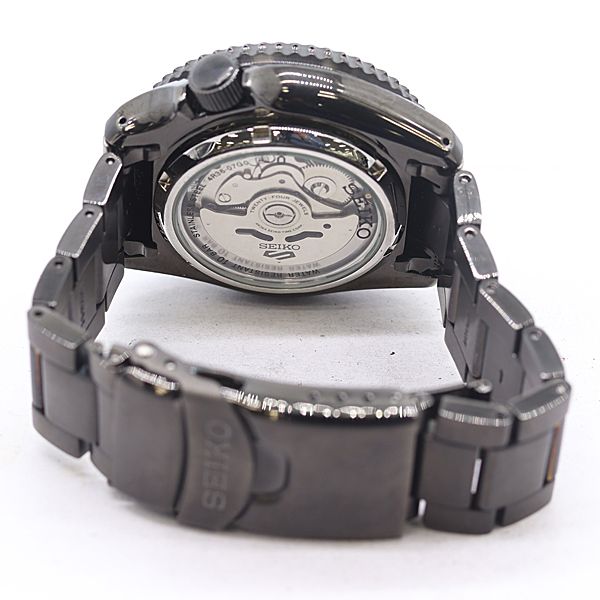 AT|自動巻 ブラック文字盤