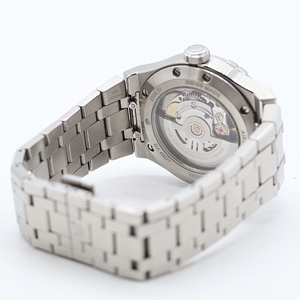  稼働 モーリス ラクロア アイコン AI6007-SS002-430-1 AT|自動巻 ブルー文字盤 メンズ腕時計 3013010 2OKT ABC18831 KMT セットアップ 自動巻き時計 腕時計(アナログ)