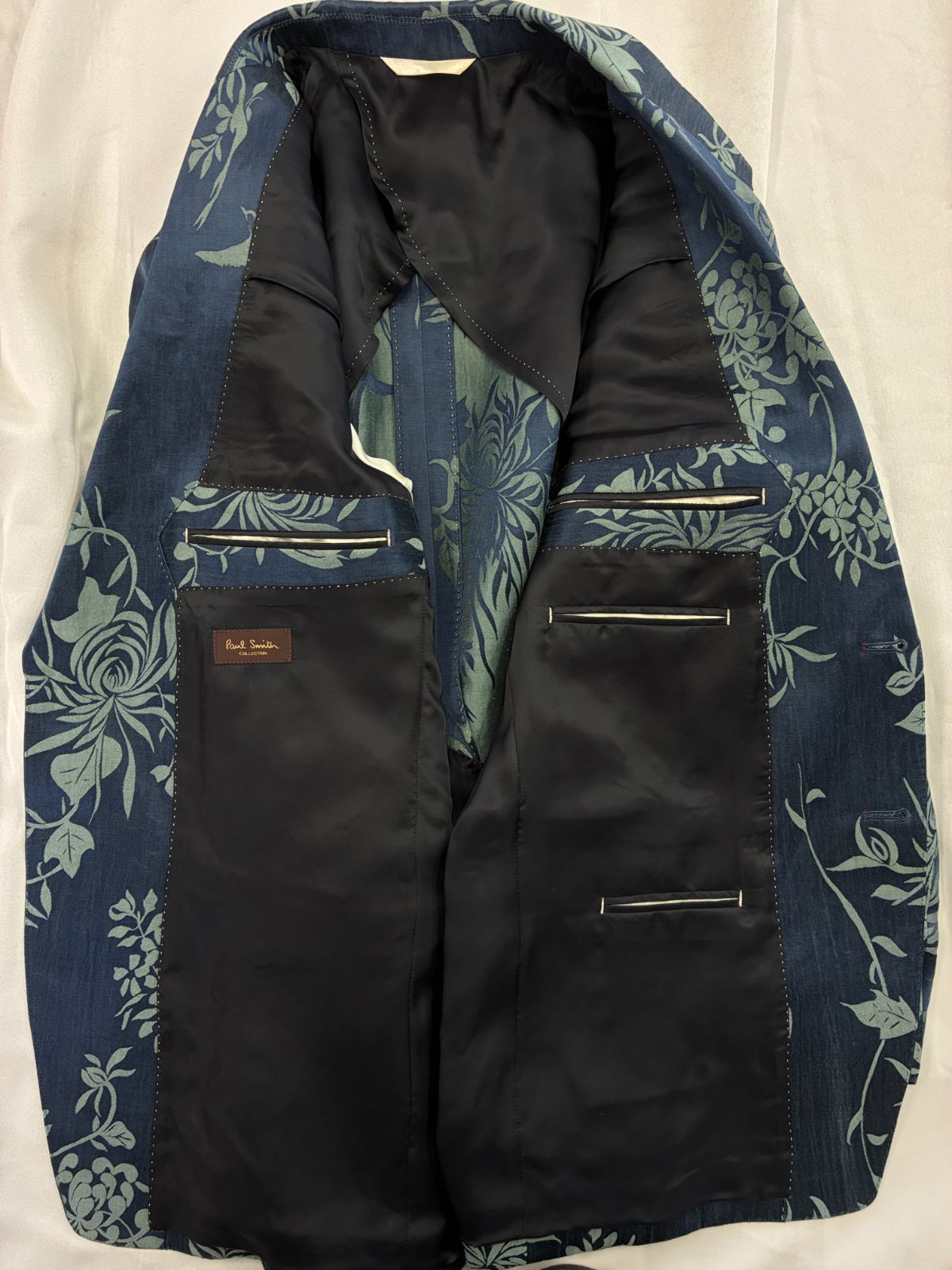 未使用】Paul Smith COLLECTION ポールスミス コレクション 麻シルク