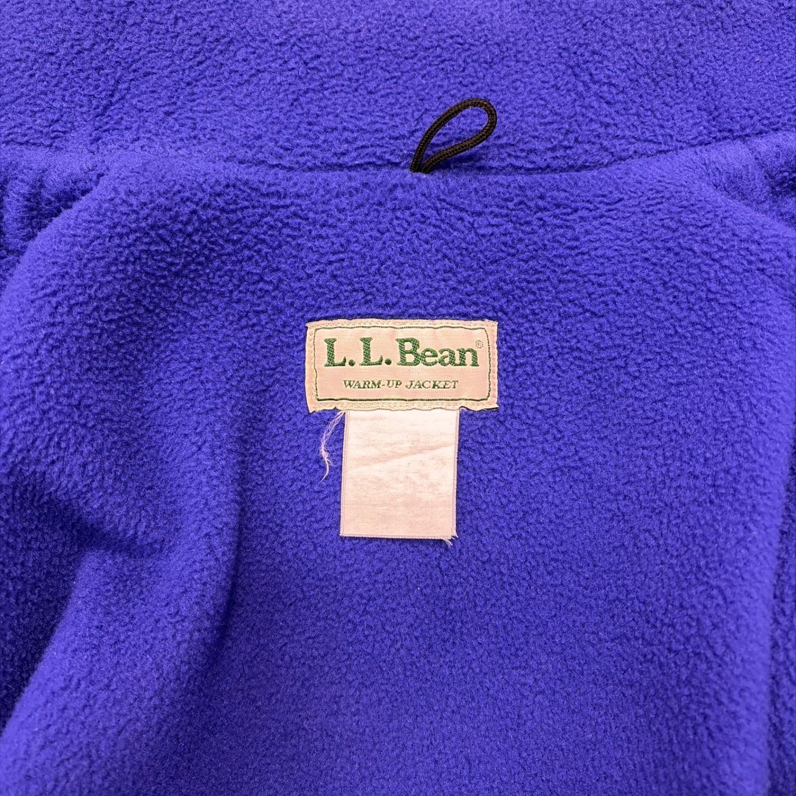 90s LL BEAN エルエルビーン ウォームアップ ジャケット 赤 紫 古着 