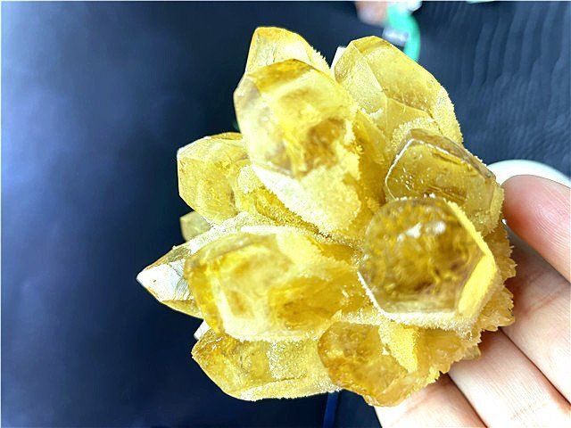 超綺麗☆パイナップル水晶クラスターB89D6/86D21C - メルカリ