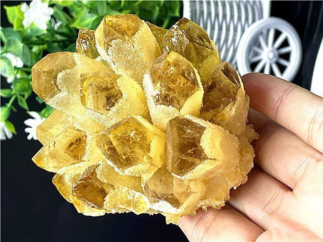 超綺麗☆パイナップル水晶クラスターB89D6/86D21C - メルカリ