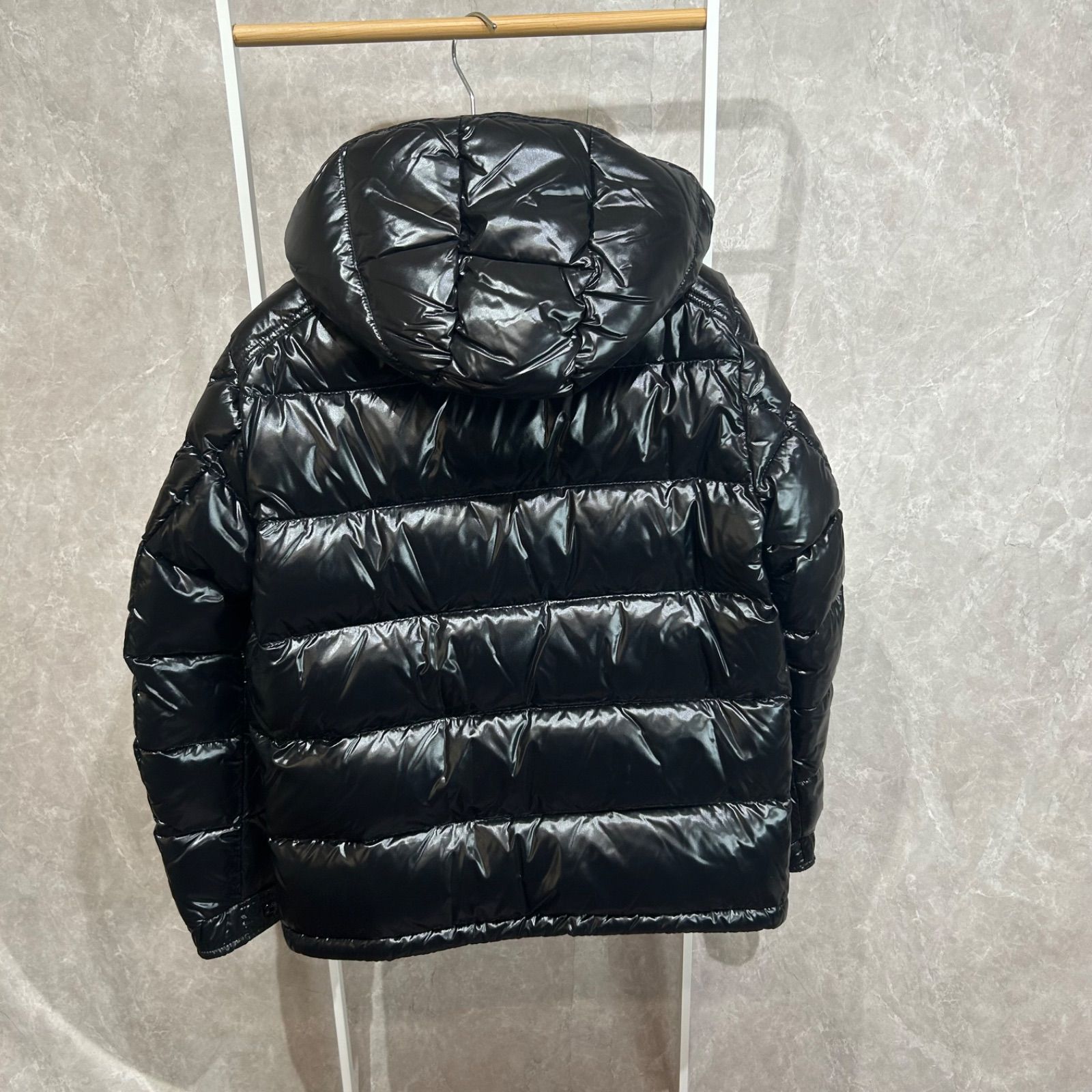 未使用に近い】 MONCLER モンクレール ダウンジャケット ブラック MAYA 