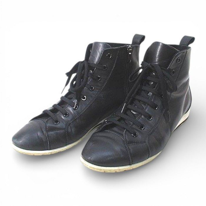 銀座かねまつ GINZA Kanematsu アクアベル ハイカットスニーカー