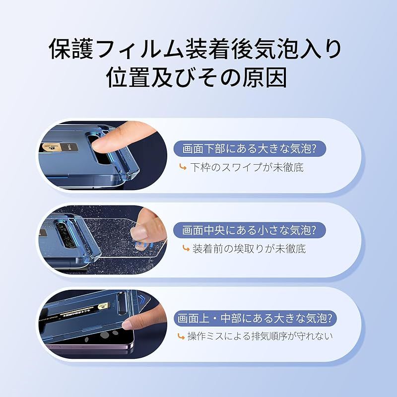 【覗き見防止】MAGIC JOHN 対応 iPhone 15 Pro 用 ガラスフィルム 2枚セット ガイド枠付き 自動吸着 貼りやすい いphone15Pro 用 フィルム 飛散防止 スクラッチ防止 黒縁あり MAGIC JOHN for iPhone 15 Pro Case[Compatible with
