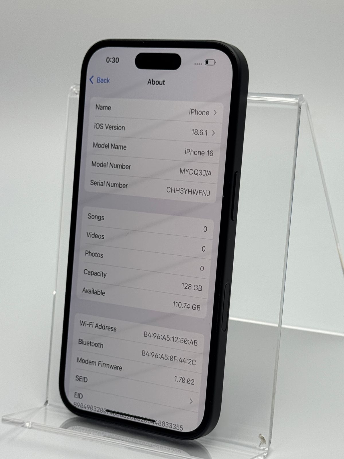 箱付き中古B】iPhone 16 128GB ブラック バッテリー【91%】 - メルカリ