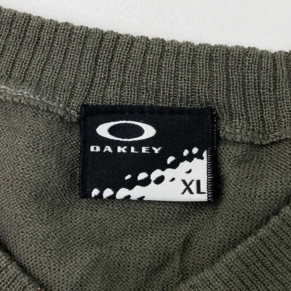 サイズ：XL OAKLEY オークリー ニットベスト グレー系 [240101628442 