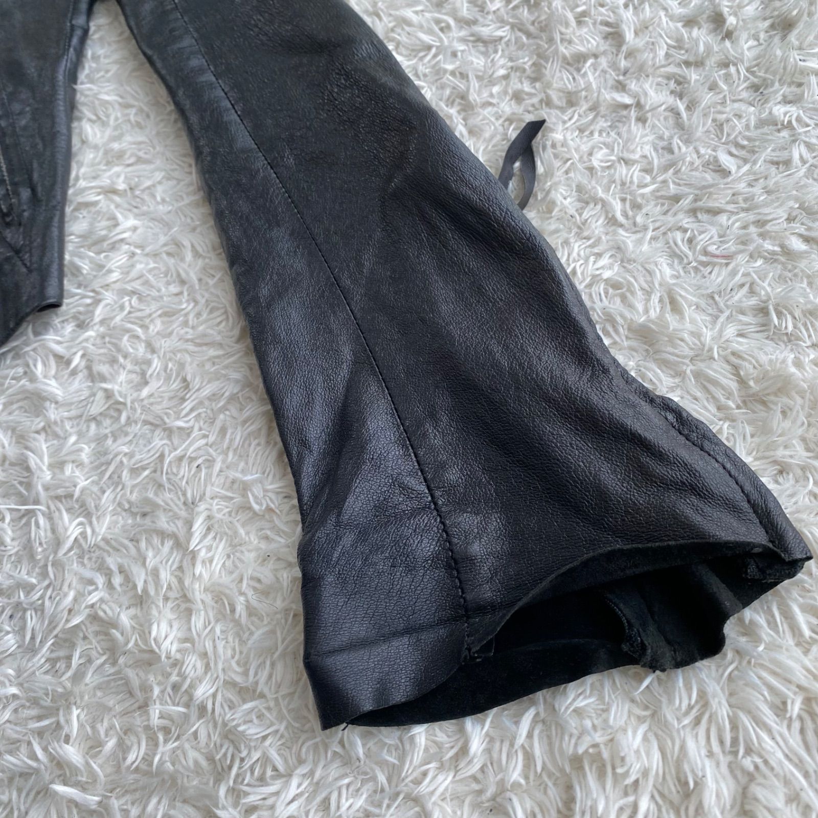EKAM leather jacket エカム レザージャケット 変形 ダブルジップ