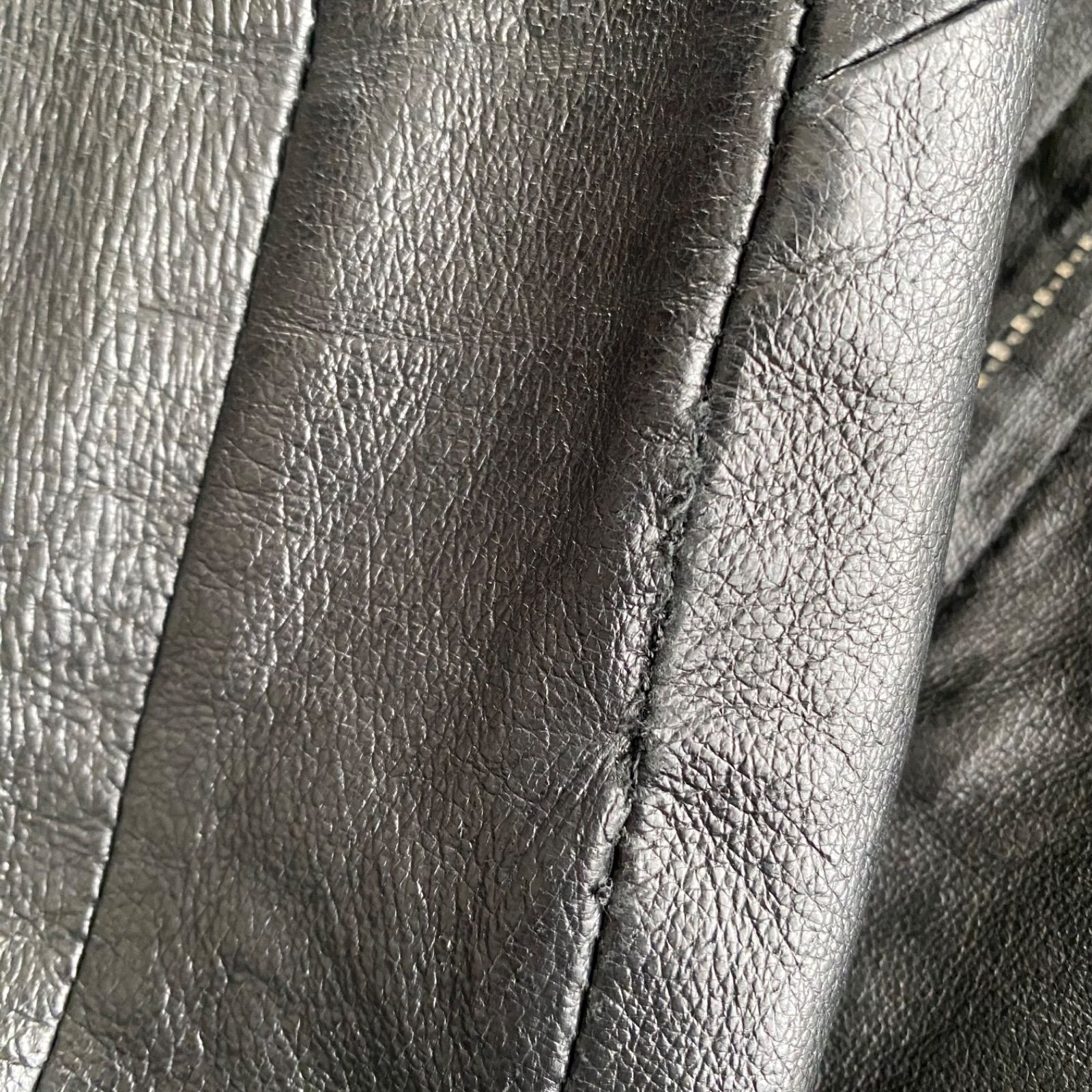 EKAM leather jacket エカム レザージャケット 変形 ダブルジップ