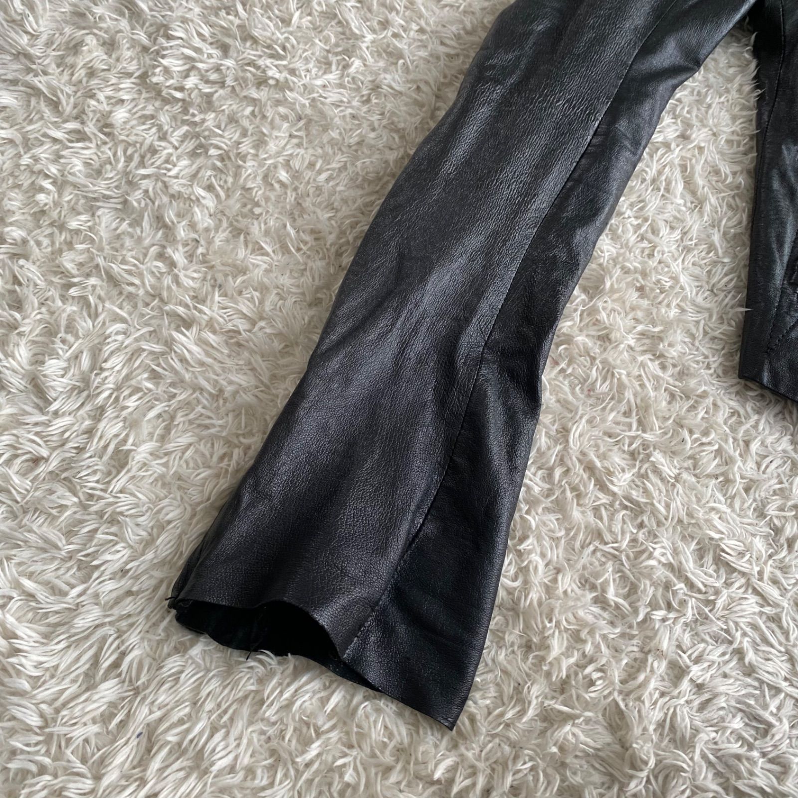 EKAM leather jacket エカム レザージャケット 変形 ダブルジップ