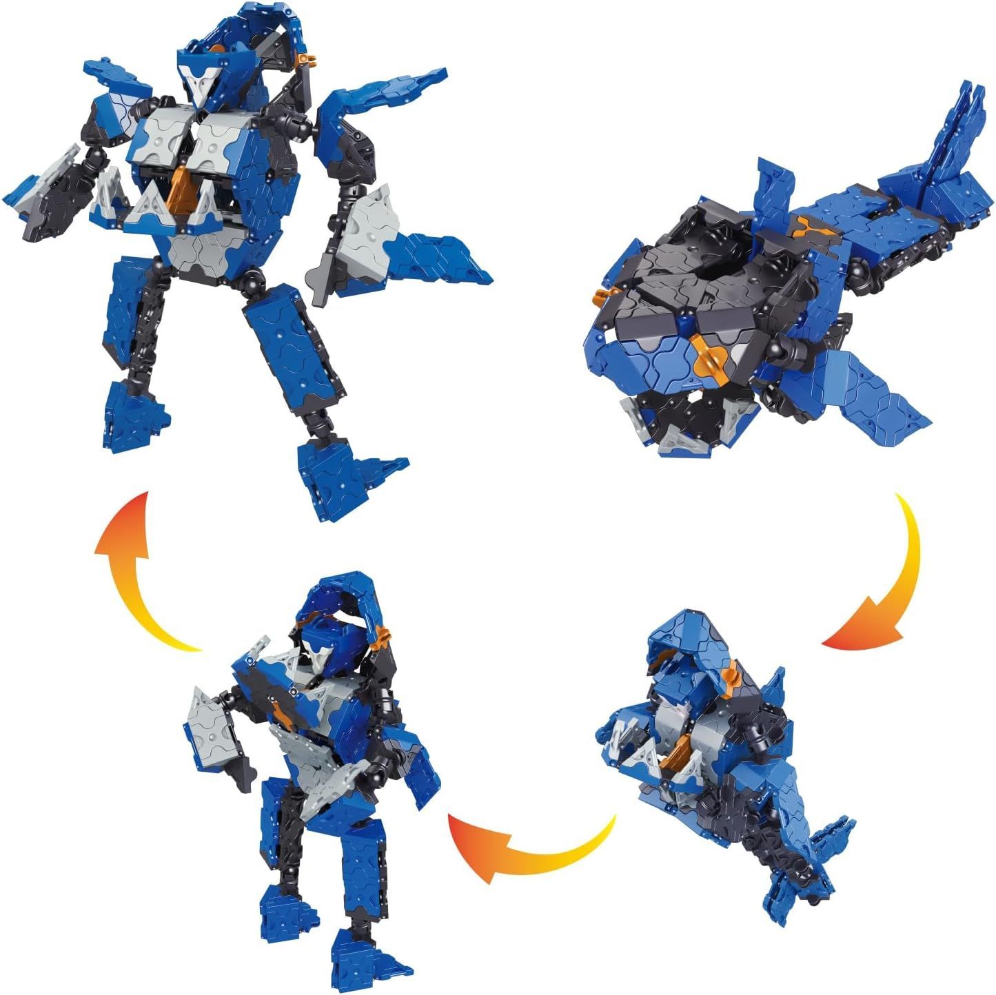 2/21新発売】 LaQ ラキュー 変形ロボットシリーズ アニマロイド