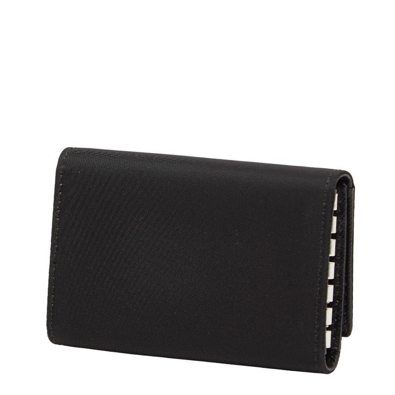 プラダ 三角ロゴプレート 6連 キーケース M222 ブラック ナイロン