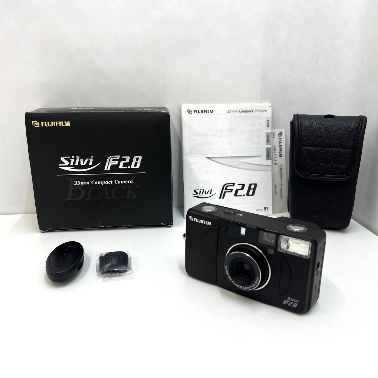 SILVI F2.8 フィルムカメラ 富士フイルム Silvi F2.8 ブラック