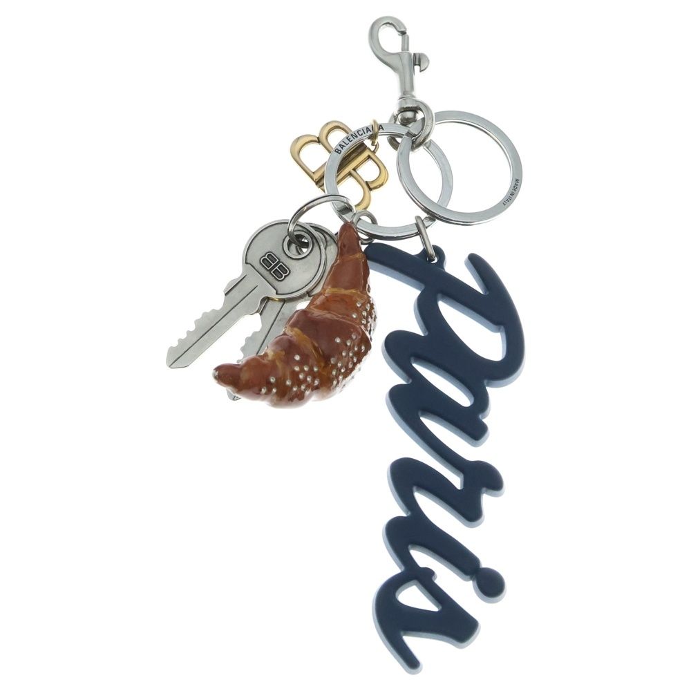 BALENCIAGA (バレンシアガ) Tourist Paris Croissant Charm/Keychain 