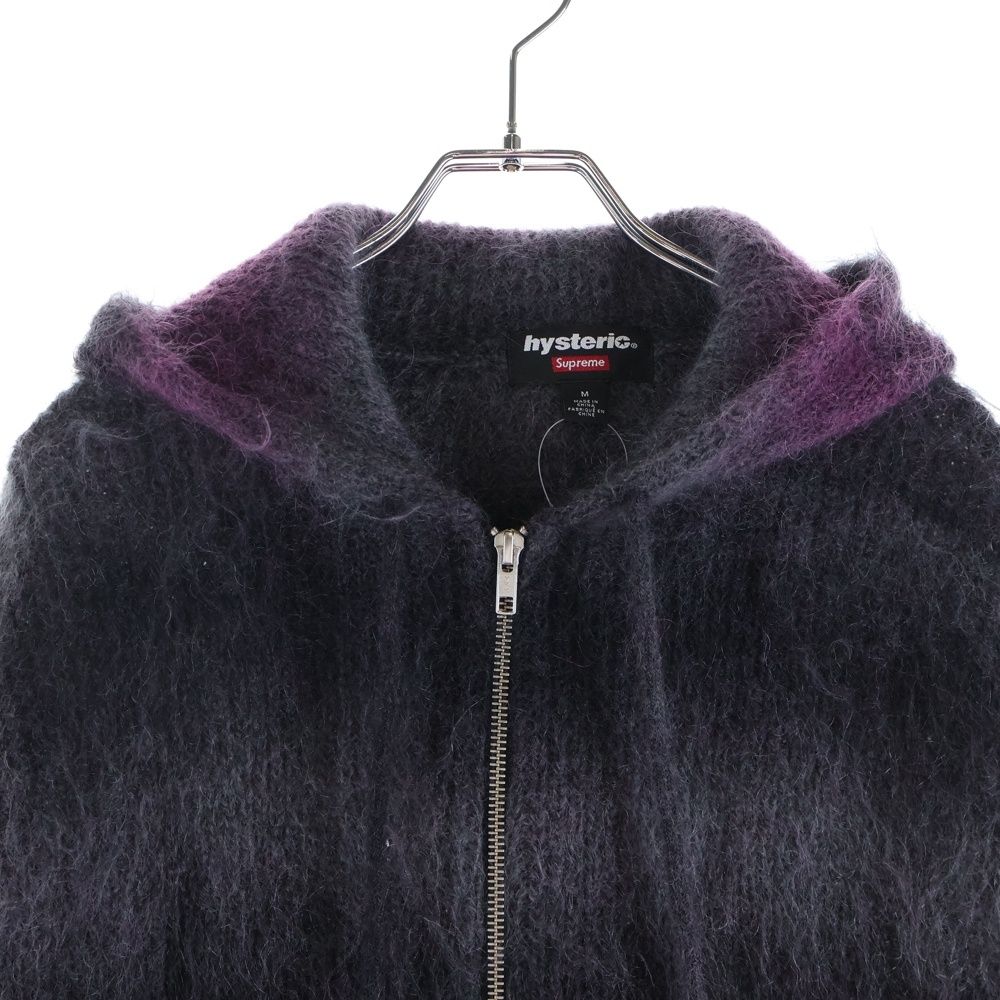 SUPREME (シュプリーム) 24AW ×Hysteric Glamour Mohair Zip Up Hooded