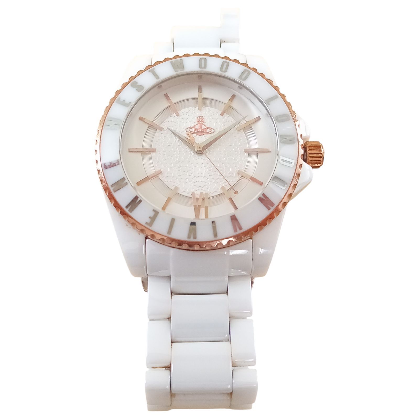 X02212 腕時計 Vivienne Westwood London VV048RSWH アナログ ホワイト