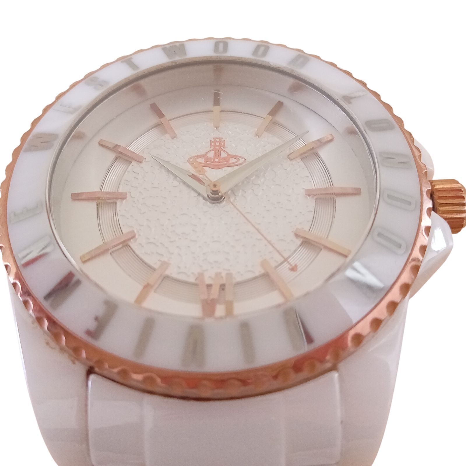 X02212 腕時計 Vivienne Westwood London VV048RSWH アナログ ホワイト