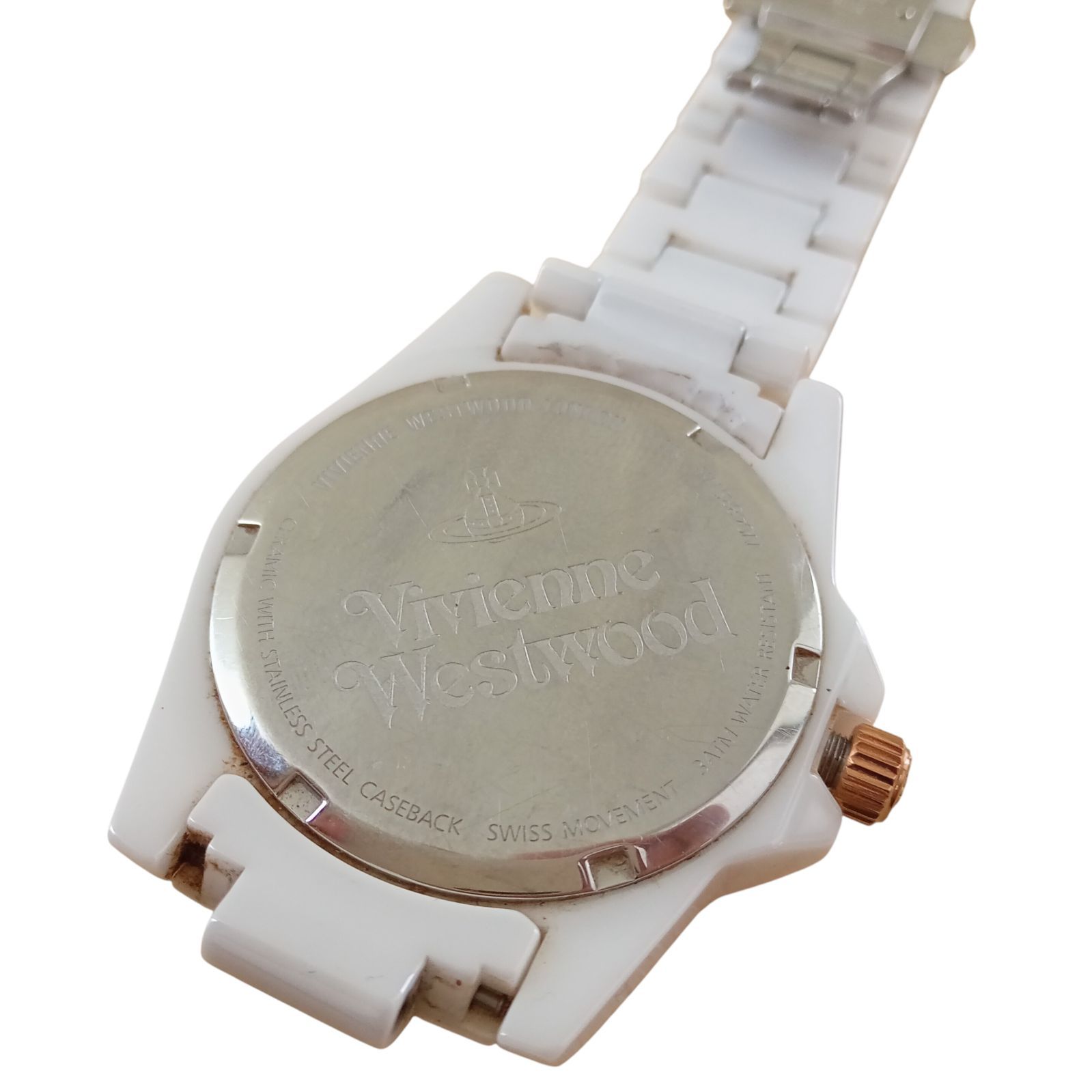 Vivienne Westwood 腕時計　美品 X02212 腕時計 Vivienne Westwood London VV048RSWH アナログ ホワイト