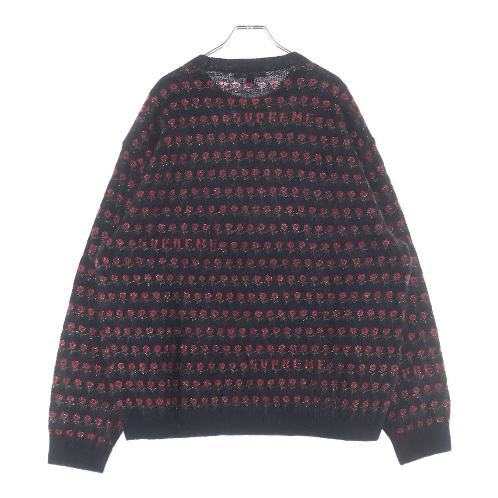 SUPREME (シュプリーム) 25AW Flowers Metallic Sweater フラワーズ