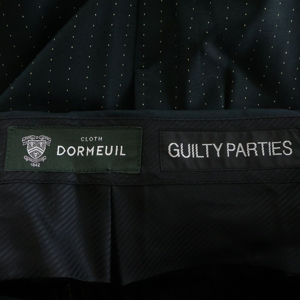 WACKO MARIA (ワコマリア) DORMEUIL / GLITTER PLEATED TROUSERS (TYPE