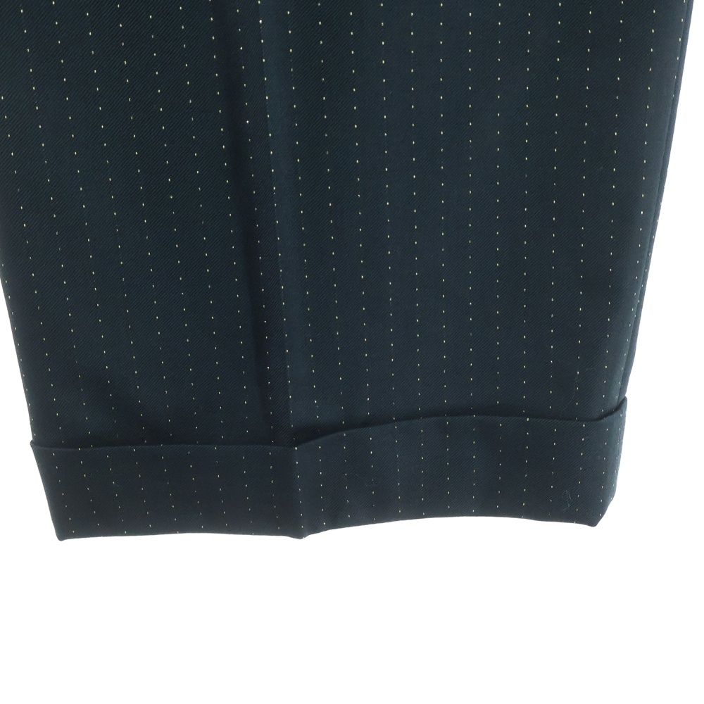 WACKO MARIA (ワコマリア) DORMEUIL / GLITTER PLEATED TROUSERS (TYPE