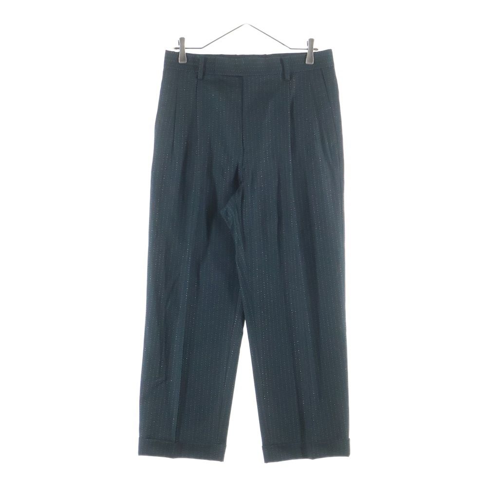 WACKO MARIA (ワコマリア) DORMEUIL / GLITTER PLEATED TROUSERS (TYPE