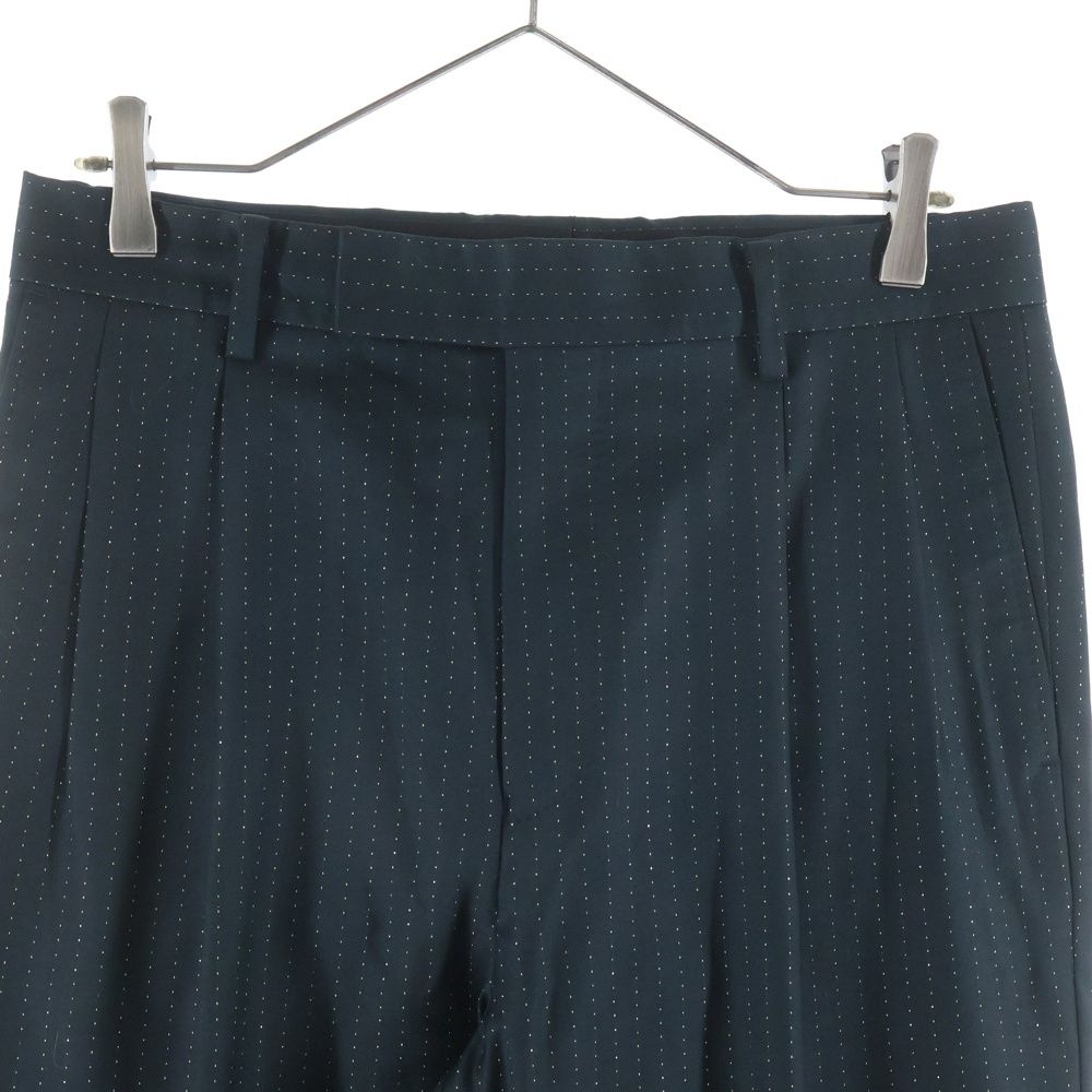WACKO MARIA (ワコマリア) DORMEUIL / GLITTER PLEATED TROUSERS (TYPE