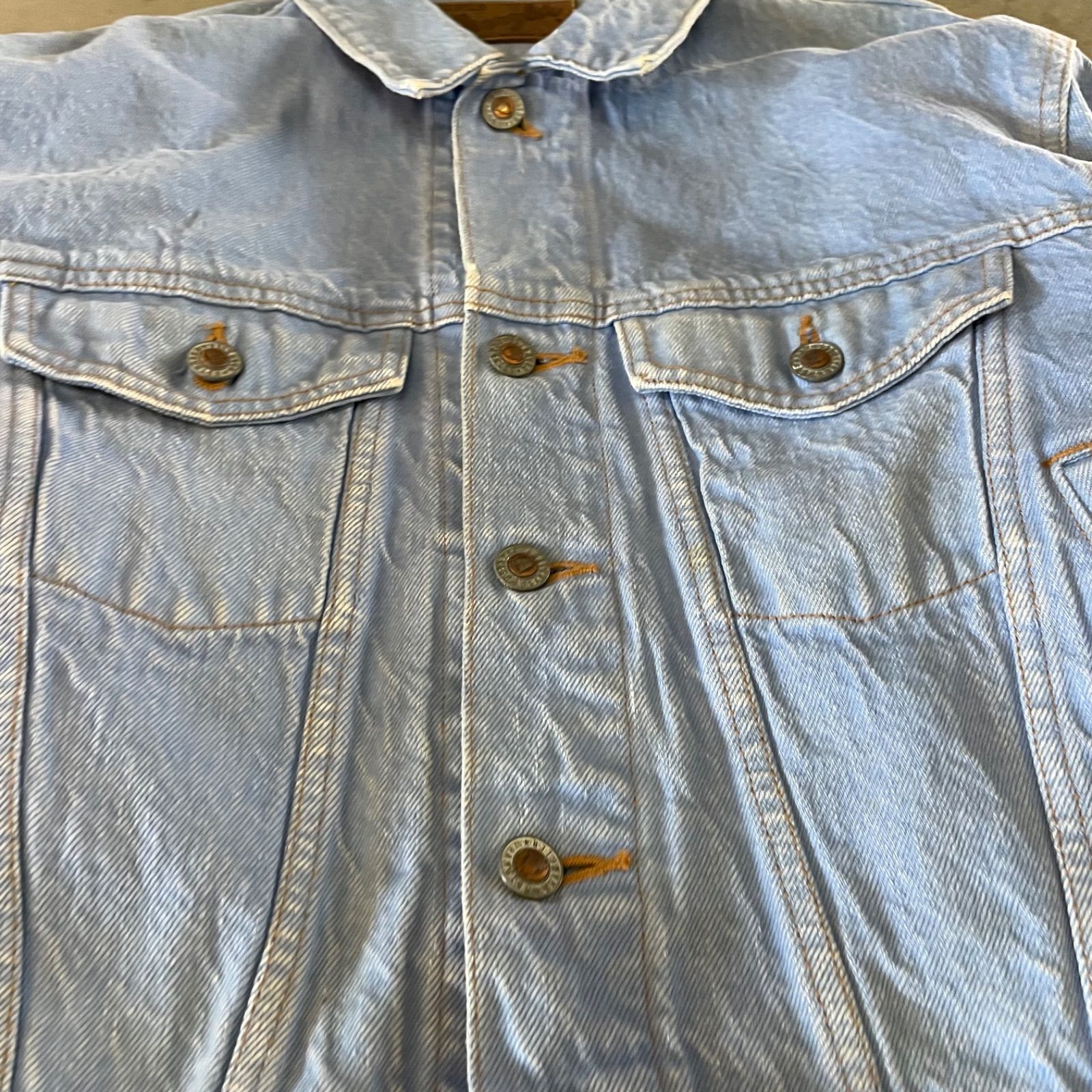 U-82】 Wrangler BLUE BELL デニムジャケット Gジャン ショート丈 