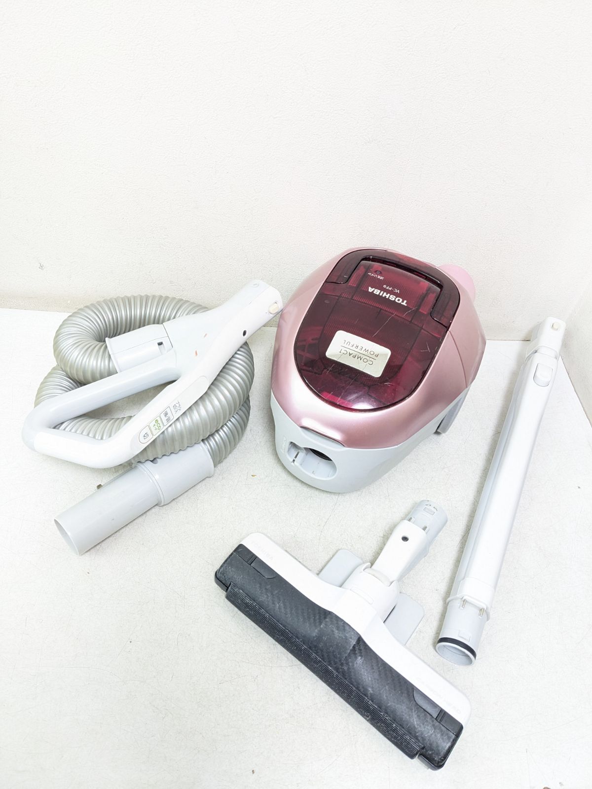 TOSHIBA VC-PF9-P 紙パック式掃除機 2017年製 - メルカリ