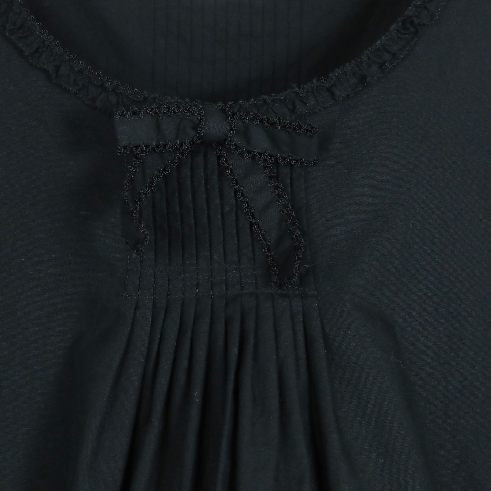 美品】カネコイサオ☆フリルたっぷり♪ピンタック ノースリーブ