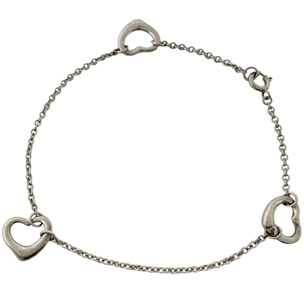 ティファニー TIFFANY&Co. オープンハート ブレスレット トリプル