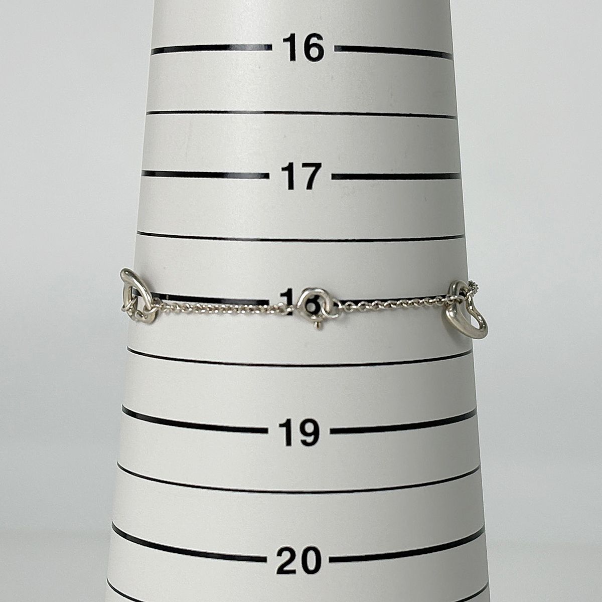 ティファニー TIFFANY&Co. オープンハート ブレスレット トリプル