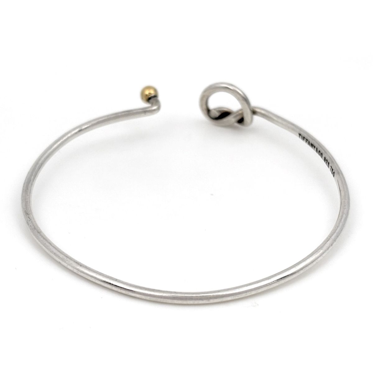 ティファニー TIFFANY&Co. フック＆アイ ブレスレット ラブノット 