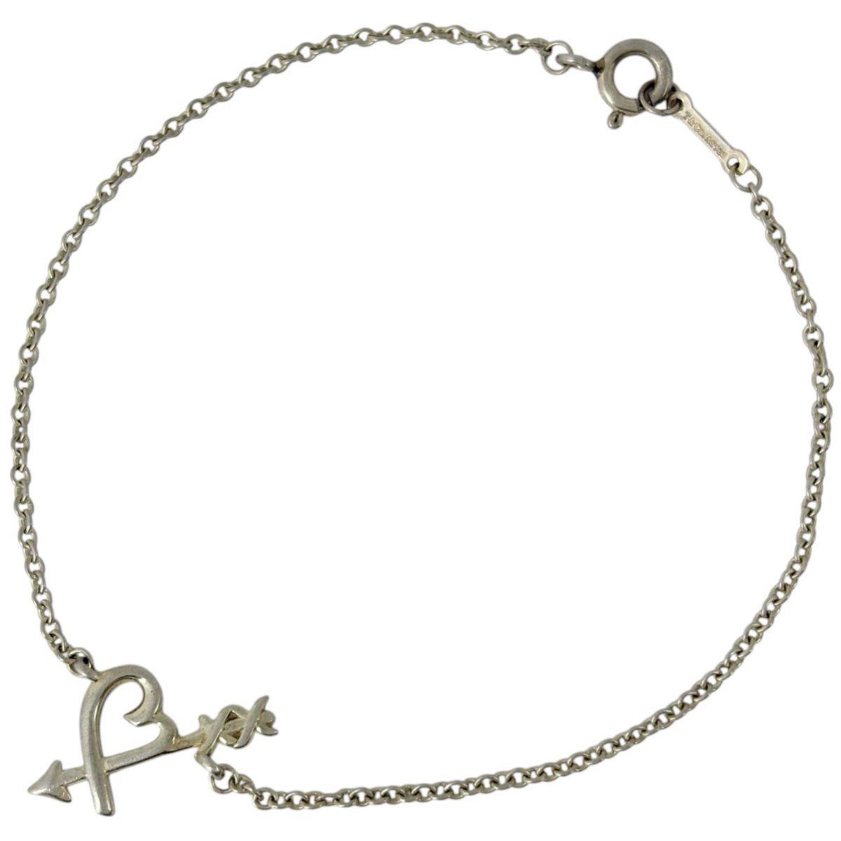 ティファニー TIFFANY&Co. ハートモチーフ ブレスレット 弓矢 腕輪