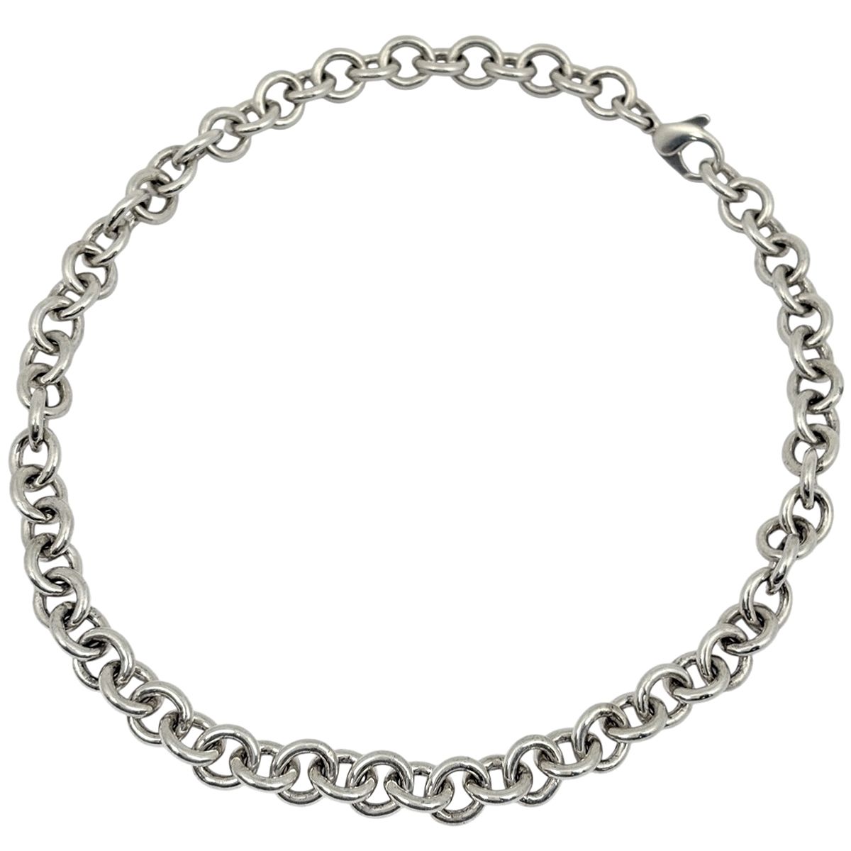 ティファニー TIFFANY&Co. チェーン ネックレス ドーナツチェーン 