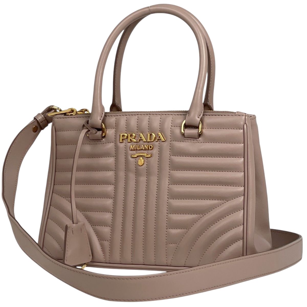 プラダ PRADA ダイアグラム ハンドバッグ 2WAY ショルダーバッグ 