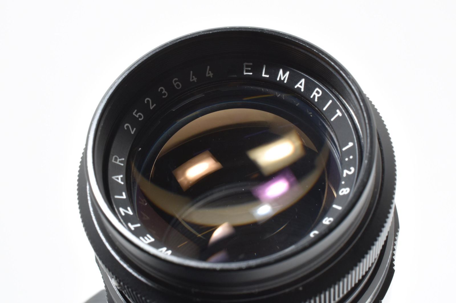 ☆良品☆ ライカ Leica ELMARIT 90mm F2.8 ブラック 242万台
