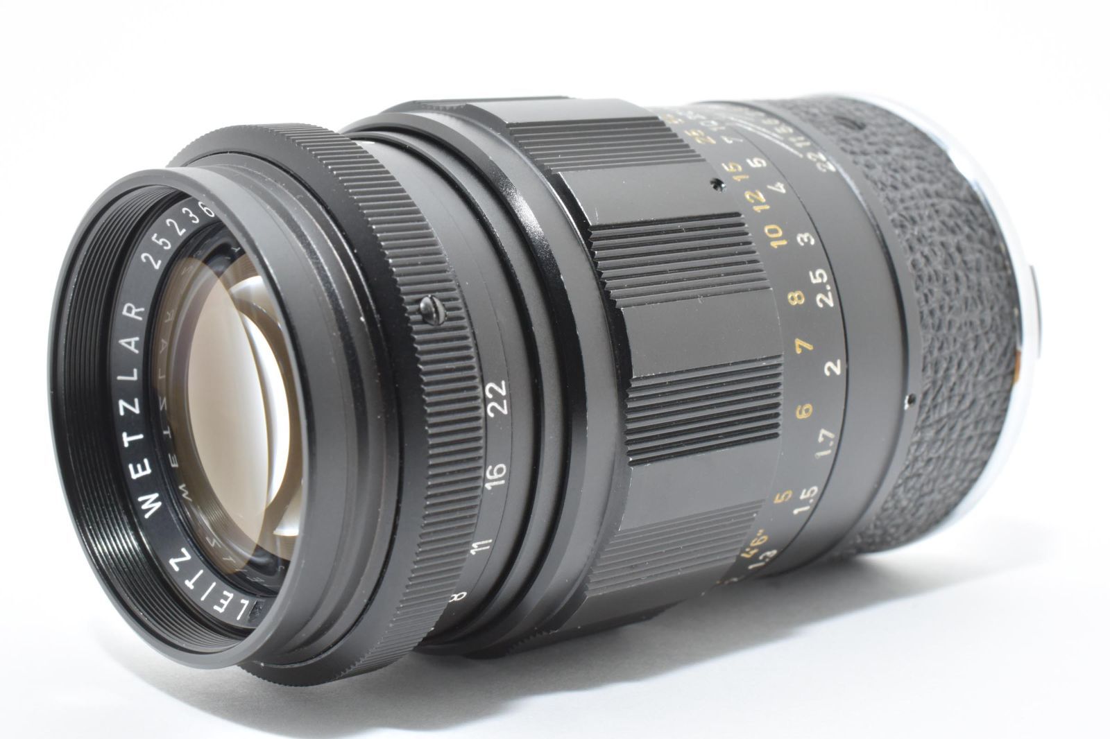 ☆良品☆ ライカ Leica ELMARIT 90mm F2.8 ブラック 242万台