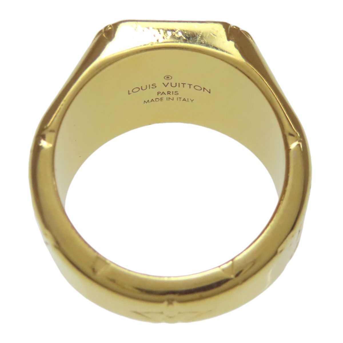 LOUIS VUITTON M80191 シグネットリング L モノグラム LOUIS VUITTON 