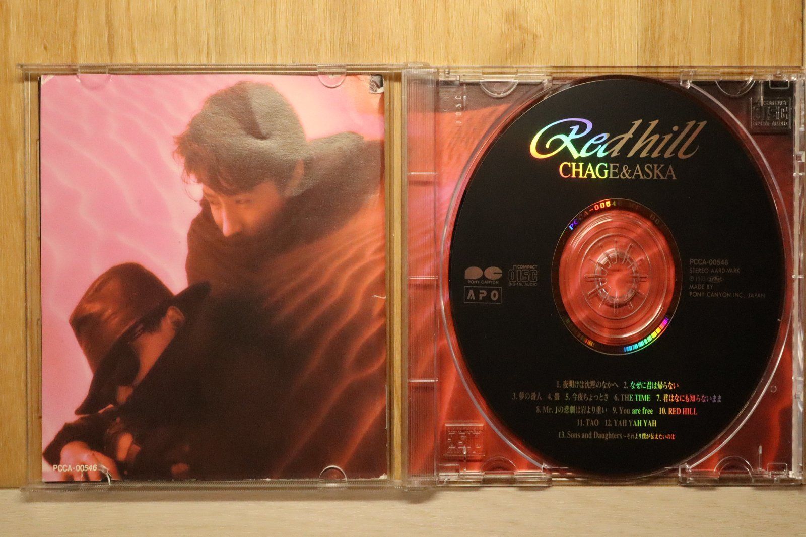 国内盤CD☆チャゲ&飛鳥/CHAGE and ASKA□ RED HILL 【PCCA546
